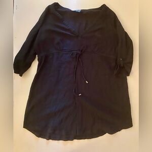 Beach Bump cover up size xl black beach and swim